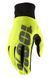 Зимние мото перчатки RIDE 100% BRISKER Hydromatic Waterproof Glove [Neon Yellow], XXL (12)
