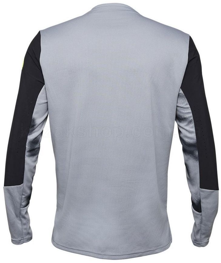 Вело джерси FOX DEFEND LS JERSEY - TAUNT [Steel Gray], L