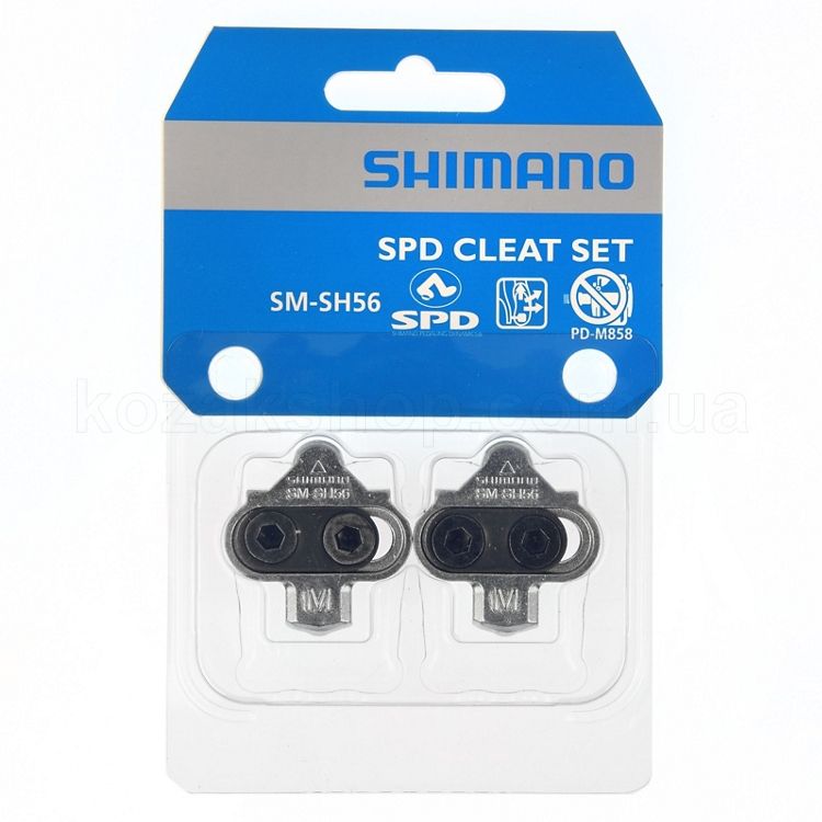 Шипи Shimano SM-SH56, МТВ SPD, без гайки шипа