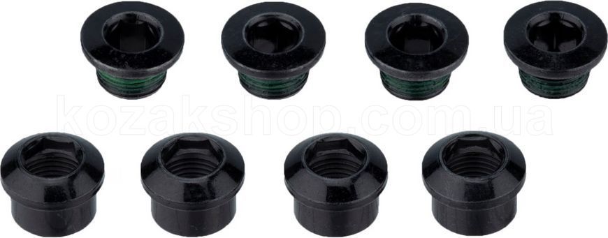 Бонки SRAM chainring bolt kit 4x1 M8.5x5 steel black eagle emtb qty 4