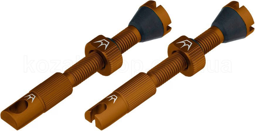 Ніпелі Peaty's x Chris King Tubeless Valves, 42mm, Bourbon