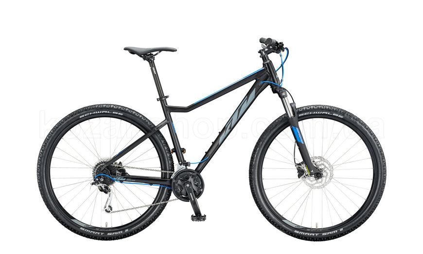 Велосипед KTM ULTRA FUN 29", рама L, чорно-сірий, 2020