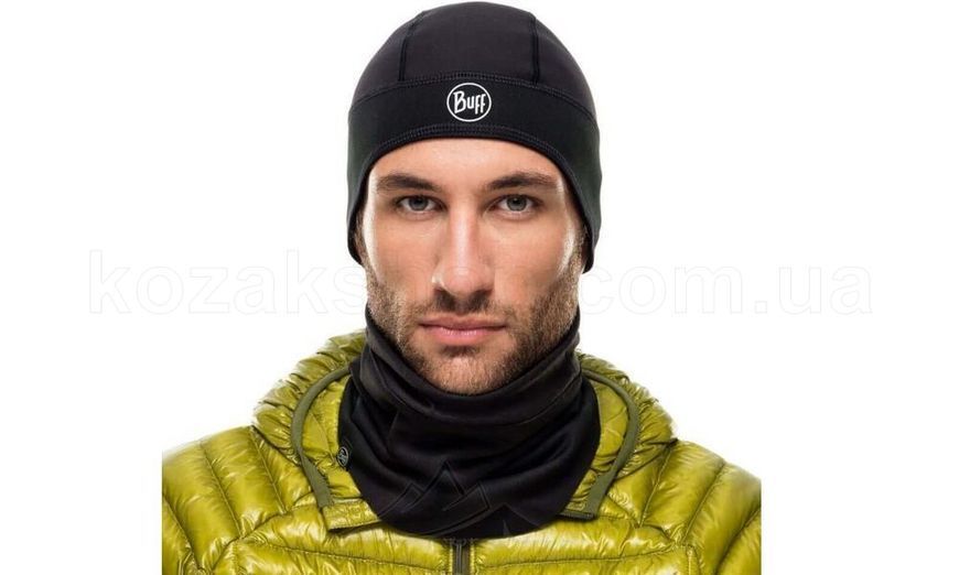Шапка Buff Windproof Hat Solid black S/M