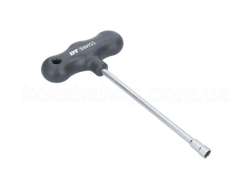 Ключ для внутренних ниппелей DT Swiss T-Handle nipple key HEX 2.0 for internally nipples Grey