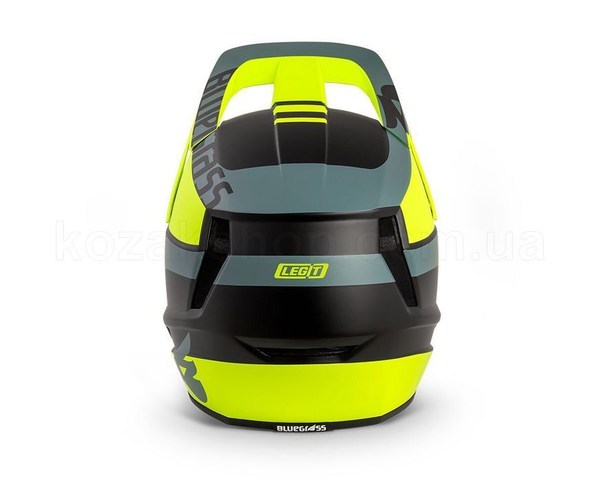 Шлем Bluegrass Legit [BLACK FLUO YELLOW GRAY | MATT] XL