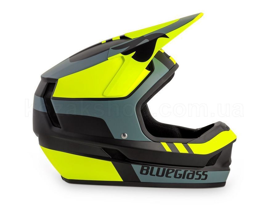 Шлем Bluegrass Legit [BLACK FLUO YELLOW GRAY | MATT] XL