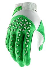 Мото рукавички Ride 100% AIRMATIC Glove [Silver/Fluo Lime], L (10)