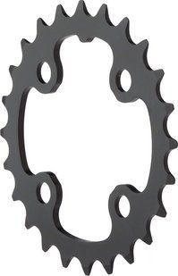 Зірка Truvativ Chain Ring MTB 24T 64 BCD B V1 ALUMINUM 3MM BLAST BLACK 9 & 10 SPEED