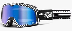 Маска 100% BARSTOW Goggle Death Spray - Mirror Blue Lens, Mirror Lens