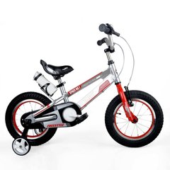 Детский велосипед RoyalBaby SPACE NO.1 Alu 12", OFFICIAL UA, серебристый