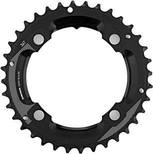 Зірка SRAM Chain Ring MTB 36T 104 BCD AL5 2X10 MEDIUM PIN BLACK