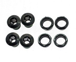 Бонки SRAM chainring bolt kit 4x1 M8.5x4.7 / M8.5x9.5mm steel black long eagle emtb qty 4