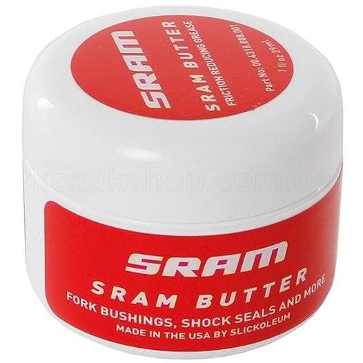 Смазка SRAM BUTTER 1OZ CONTAINER, FRICTION REDUCING GREASE BY SLICKOLEUM