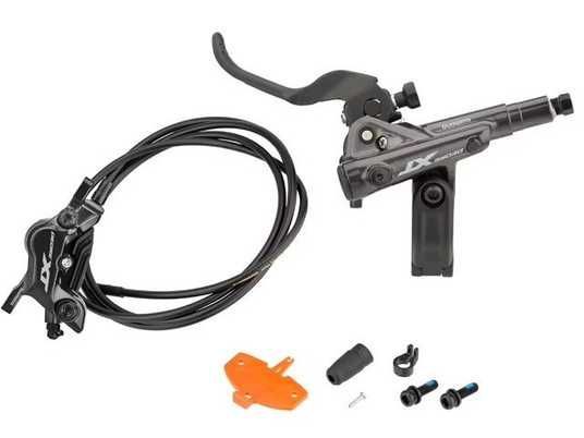 Тормоз Shimano M8120 DEORE XT передний, 1000мм, 4-поршневой, J-Kit