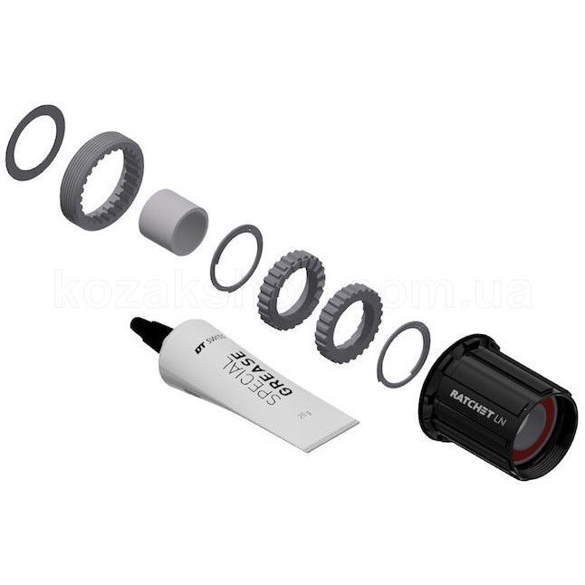 Комплект модернизации DT Swiss Upgrade Kit Ratchet LN ROAD SHIMANO ROAD Aluminum 18 teeth (HXYXXX00N7689S)