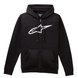 Реглан Alpinestars AGELESS ZIP HOODIE V3 [BLACK/WHITE] - XL