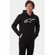 Реглан Alpinestars AGELESS ZIP HOODIE V3 [BLACK/WHITE] - XL