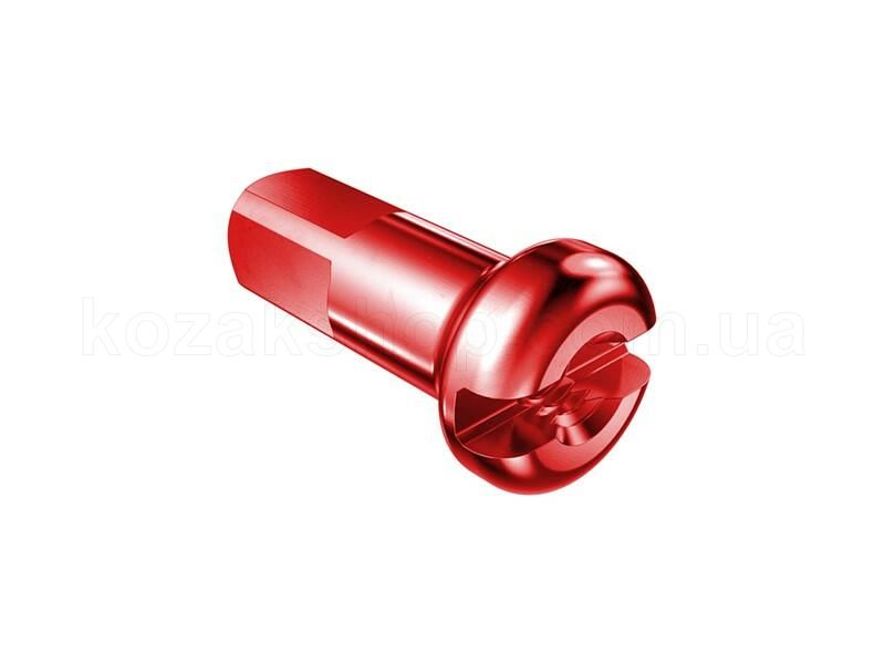 Ниппели DT Swiss Standard Aluminium 2.0 x 12 mm 100шт Red