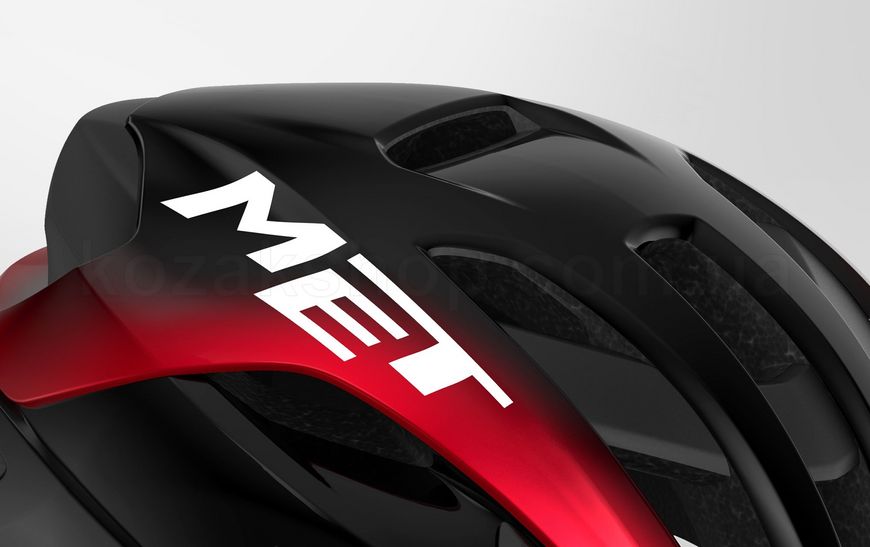 Шлем MET Rivale Mips Ce Black Red Metallic | Glossy M (56-58 см)