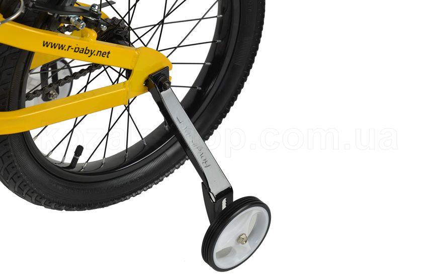 Дитячий велосипед RoyalBaby BULL DOZER 18", OFFICIAL UA, жовтий