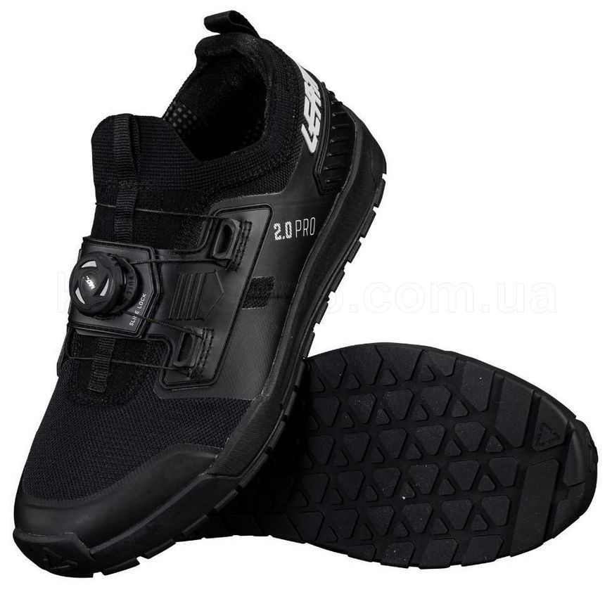 Вело взуття LEATT 2.0 Pro Flat Shoe [Black], 10