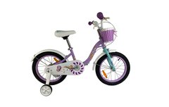 Детский велосипед RoyalBaby Chipmunk MM Girls 18", OFFICIAL UA, фиолетовый