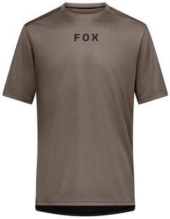 Вело джерси FOX RANGER SS Jersey - WORDMARK [Nutmeg Brown], M