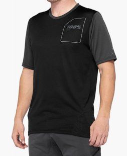 Вело джерси Ride 100% RIDECAMP Jersey [Charcoal Black], M