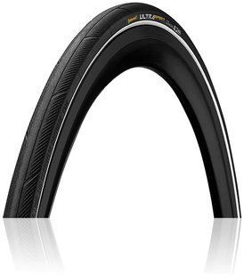 Покрышка Continental Ultra Sport III - 28" | 700 x 23C, черная/белая, складная, skin