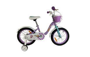 Дитячий велосипед RoyalBaby Chipmunk MM Girls 18", OFFICIAL UA, фіолетовий