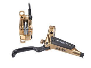 Тормоз TRP DHR EVO M846 задний - правая ручка 1900мм Gold 4 поршня