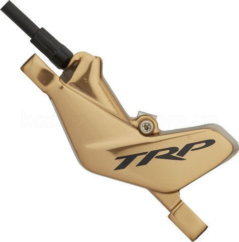 Гальмо TRP DHR EVO M846 заднє - правая ручка 1900мм Gold 4 поршня