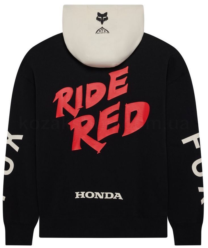 Толстовка FOX Hoodie - HONDA&reg; [Black], M