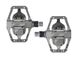 Контактные педали TIME Speciale 12 Enduro pedal, including ATAC cleats, Dark Grey