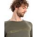 Термокофта Icebreaker 200 Oasis LS Crewe Ski Stripes MEN [LODEN] - S