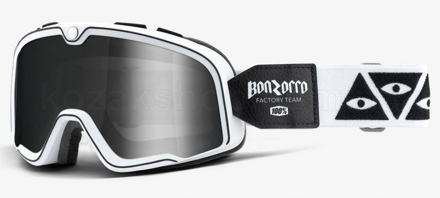 Маска 100% BARSTOW Goggle Bonzorro - Mirror Silver Lens, Mirror Lens
