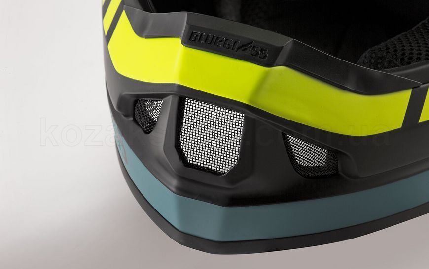 Шлем Bluegrass Legit [BLACK FLUO YELLOW GRAY | MATT] L
