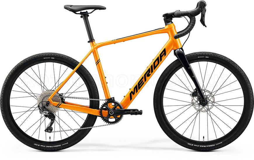 Велосипед MERIDA eSILEX+600 S(49) ORANGE(BLACK) 2021