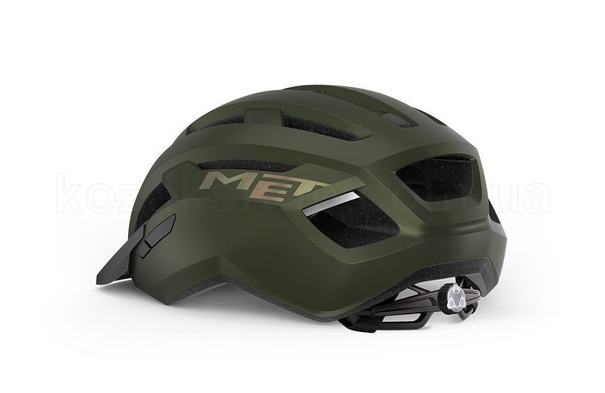 Шлем MET Allroad Ce Olive Iridescent | Matt S (52-56 см)