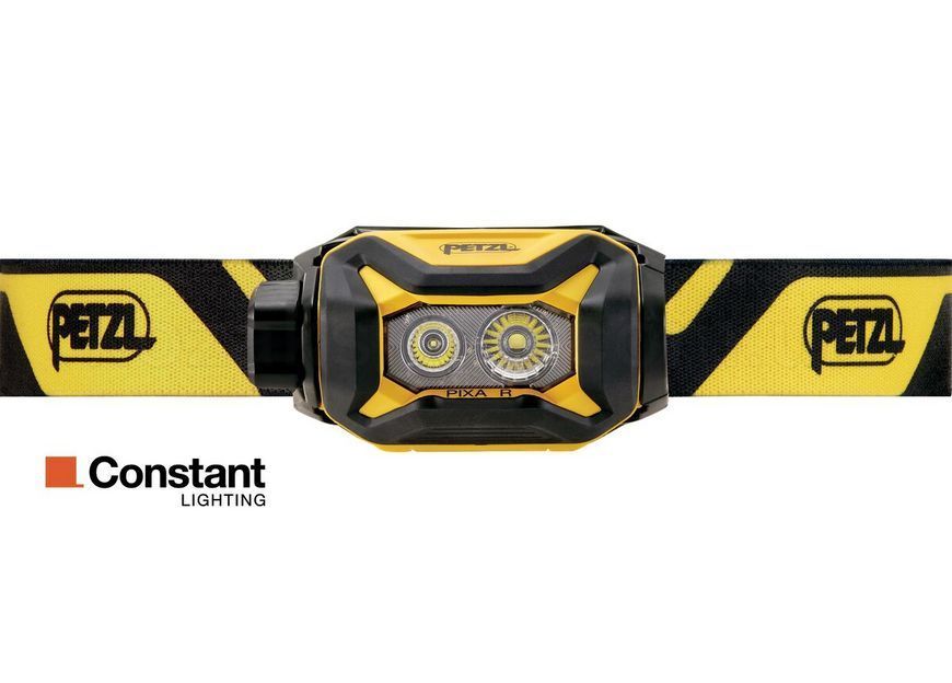 Налобный фонарь PETZL PIXA R [Black/Yellow]