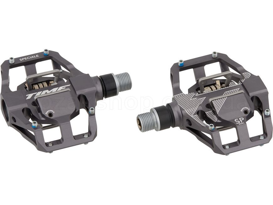 Контактні педалі TIME Speciale 12 Enduro pedal, including ATAC cleats, Dark Grey