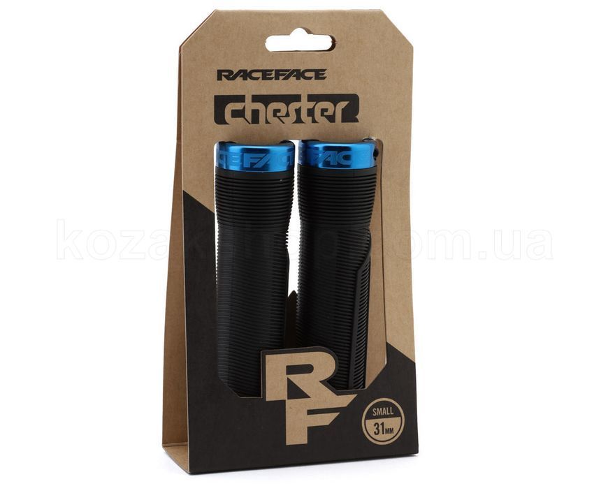 Гріпси Race Face CHESTER, 31MM, [BLACK,BLUE]