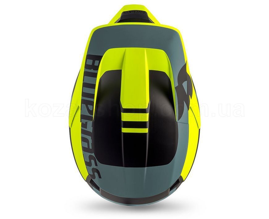 Шлем Bluegrass Legit [BLACK FLUO YELLOW GRAY | MATT] L