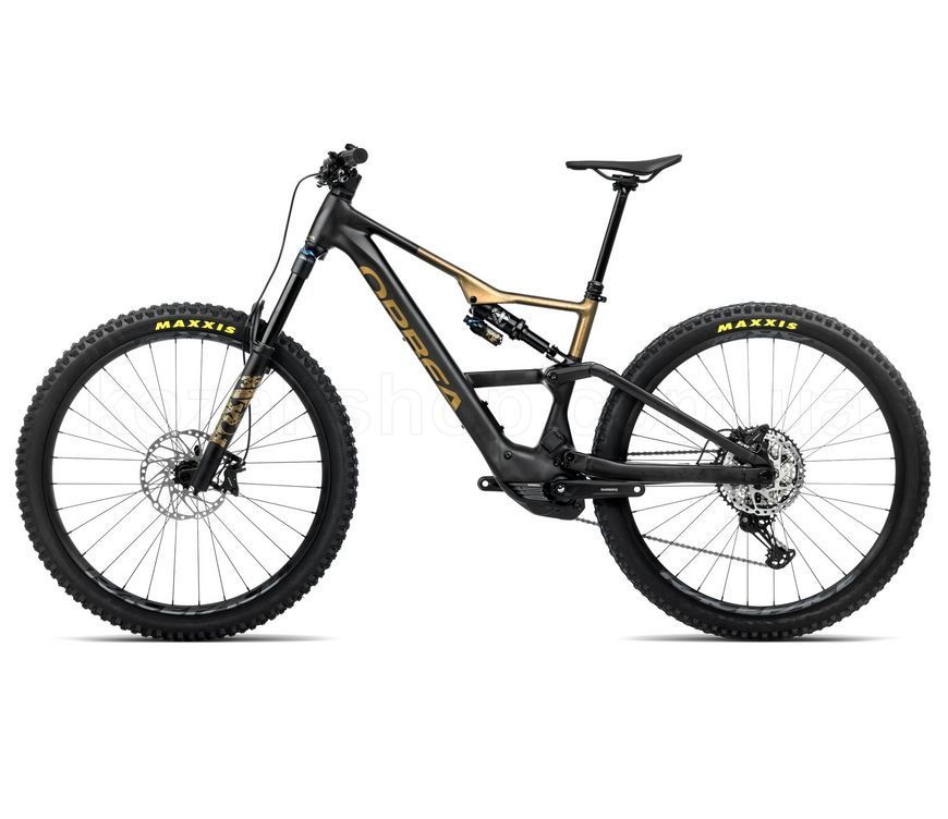 Электровелосипед ORBEA RISE LT H10 630Wh [Diamond Black-Splash Olive Green (Matt)] - M