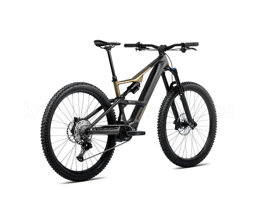 Электровелосипед ORBEA RISE LT H10 630Wh [Diamond Black-Splash Olive Green (Matt)] - M