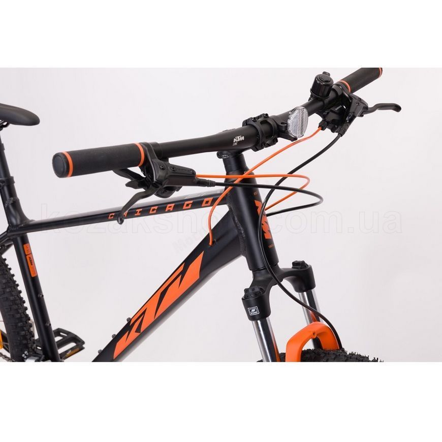 Велосипед KTM CHICAGO 272 [чорний матовий] - M