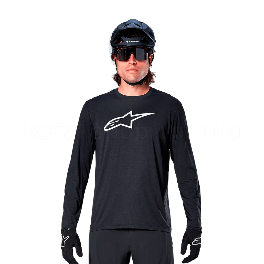Вело джерси Alpinestars A-DURA ASTAR LS JERSEY BLK, S