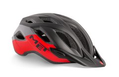 Шлем MET Crossover Black Red | Matt, M (52-59 см)