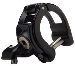 Хомут ручки тормоза MatchMaker SRAM MatchMaker X, Single Left, Black, Titanium Bolts (compatible with SRAM MMX-compatible shifters) - Code, G2, Guide, Level, Elixir, DB (00.5315.018.040)