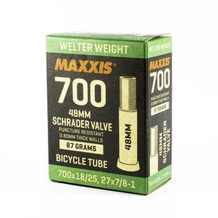 Камера Maxxis WELTER WEIGHT 700x18/25 Schrader 48мм
